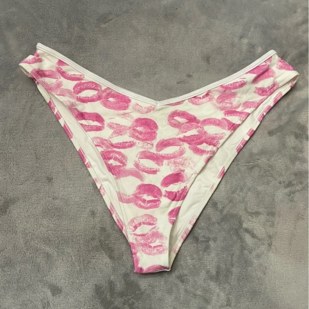 New! Frankies Bikinis X SYDNEY SWEENEY Enzo Cheeky Bikini Bottom 10721